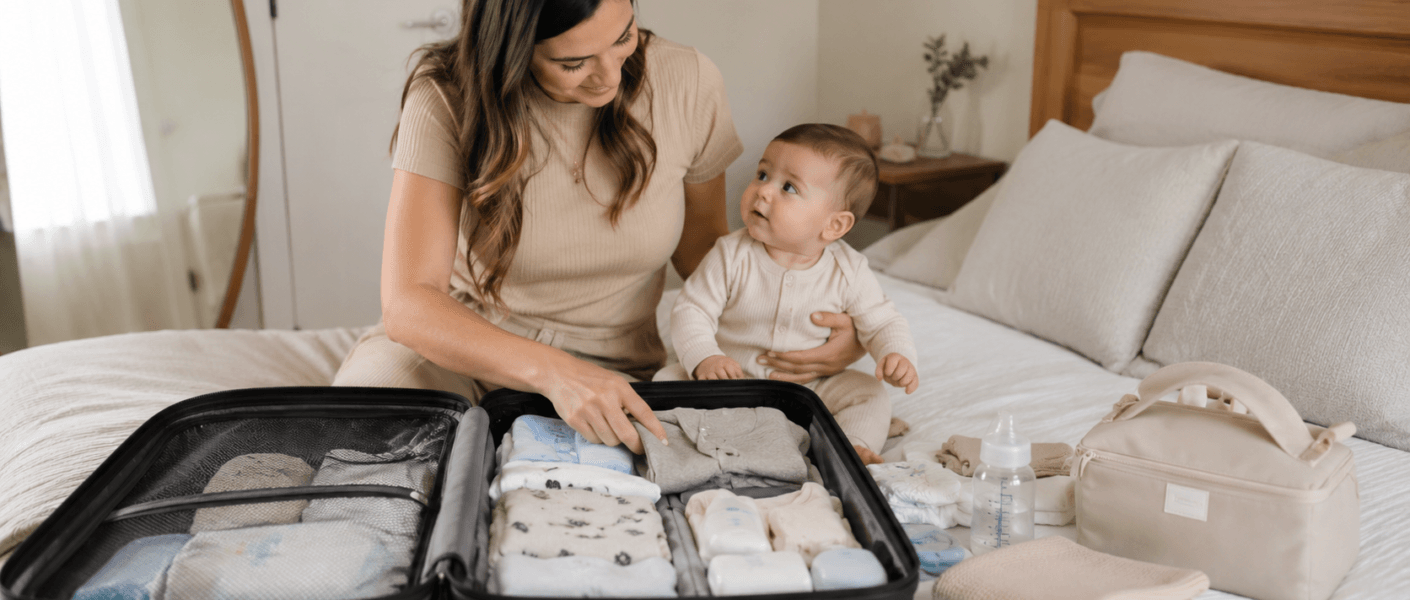 Primeira viagem com bebê de 0 a 1 ano: como se preparar