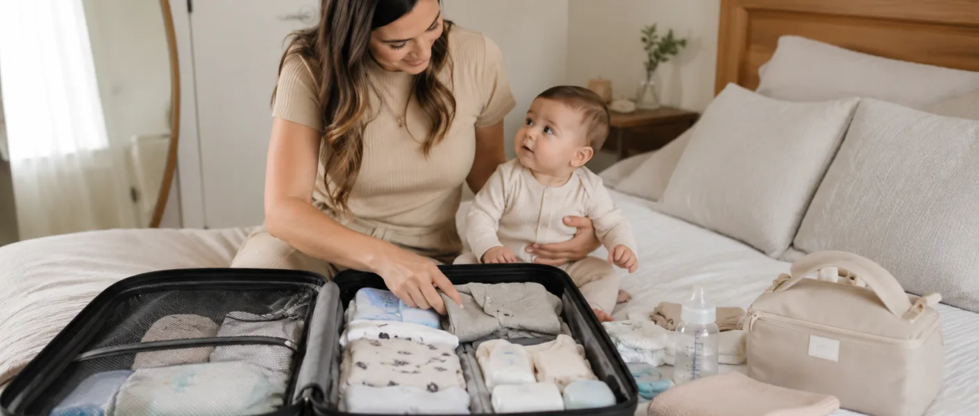 Primeira viagem com bebê de 0 a 1 ano: como se preparar