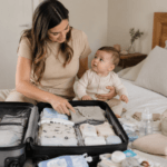 Primeira viagem com bebê de 0 a 1 ano: como se preparar