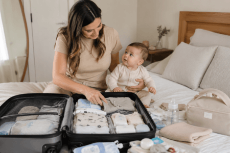 Primeira viagem com bebê de 0 a 1 ano: como se preparar
