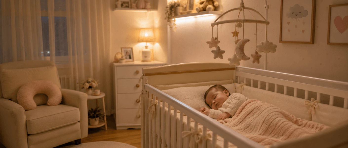 Difusor com óleo essencial pode ficar no quarto do bebê?