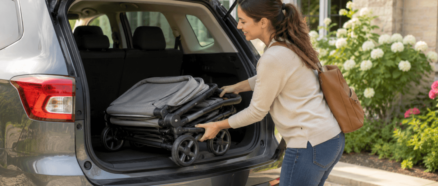 Carrinho desmontável é mais prático? Entenda segurança, conforto e rotina antes de escolher o modelo ideal para o bebê.