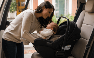 Bebê conforto esquenta muito? Como evitar calor excessivo, desidratação e desconforto com cuidados seguros no carro.