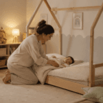 Cama montessoriana ou cama com grade: qual é mais segura? Entenda riscos, idade ideal e cuidados para dormir com segurança.