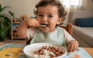 Refeições simples para crianças: por que o arroz e feijão nunca saem de cena