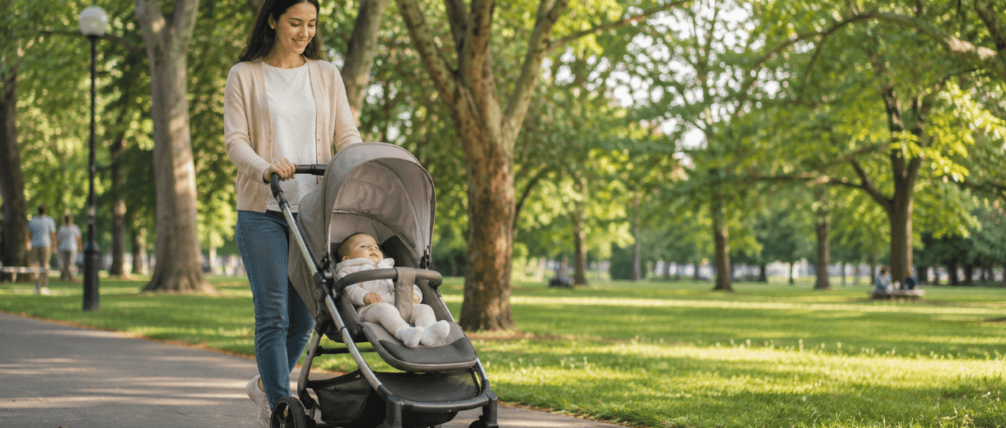 Qual tipo de carrinho é mais fácil de empurrar? Veja rodas, peso, suspensão e ergonomia para escolher com segurança