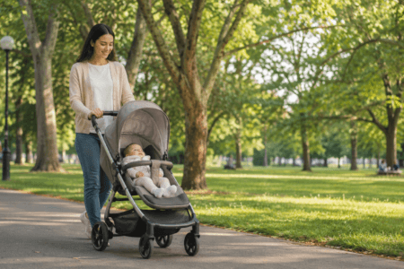 Qual tipo de carrinho é mais fácil de empurrar? Veja rodas, peso, suspensão e ergonomia para escolher com segurança