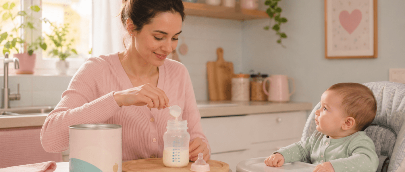 Existe fórmula infantil para cólica e gases? Entenda tipos, causas, sinais de alerta e quando falar com o pediatra.
