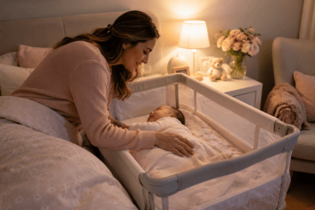 Berço acoplado é indicado para prematuros? Entenda cuidados, riscos e orientações para um sono mais seguro.
