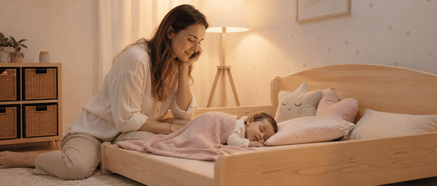 Cama montessoriana ajuda a reduzir despertares noturnos? Entenda sono infantil, autonomia, rotina e segurança.