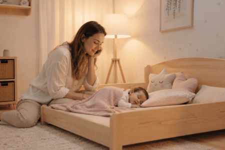 Cama montessoriana ajuda a reduzir despertares noturnos? Entenda sono infantil, autonomia, rotina e segurança.