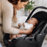 Bebê conforto com estofamento removível é melhor? Entenda higiene, segurança, conforto e cuidados na lavagem.