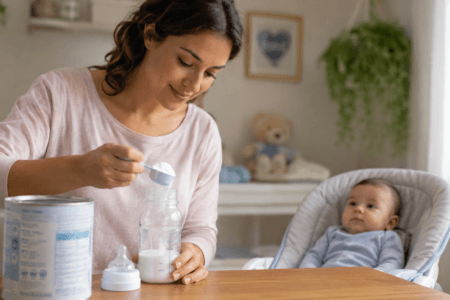Como escolher fórmula infantil para necessidades específicas? Entenda tipos, indicações e cuidados para uma escolha segura.