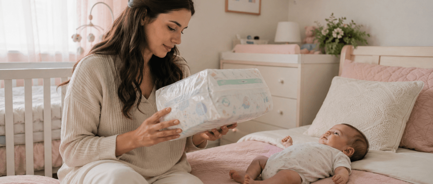 Fralda de marca famosa é sempre melhor? Entenda como avaliar absorção, ajuste, conforto, pele do bebê e custo.