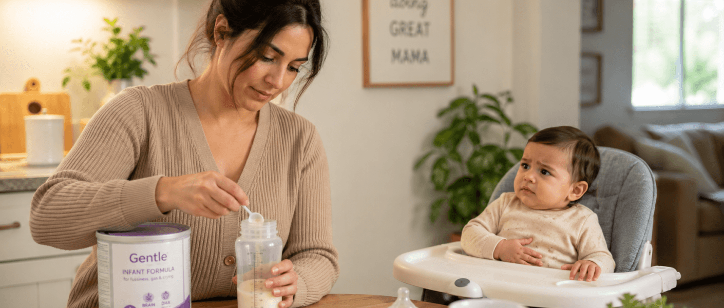 Fórmula infantil para gases traz resultados? Entenda quando pode ajudar, seus limites e quando procurar avaliação médica.