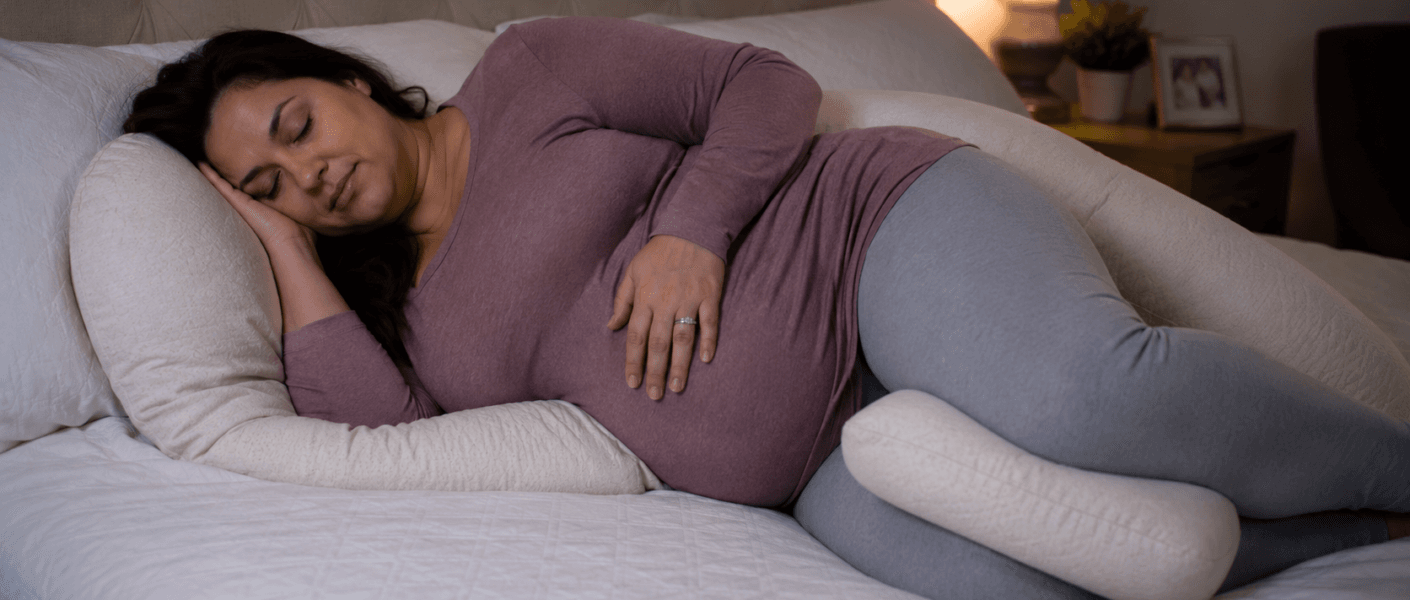 Qual a melhor posição para dormir durante a gestação?
