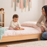 Cama montessoriana realmente entrega mais autonomia? Entenda benefícios, limites, segurança e influência no sono infantil.