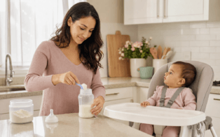 Fórmula infantil líquida ou em pó: qual compensa? Compare segurança, praticidade, preparo e custo.
