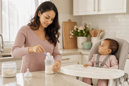 Fórmula infantil líquida ou em pó: qual compensa? Compare segurança, praticidade, preparo e custo.