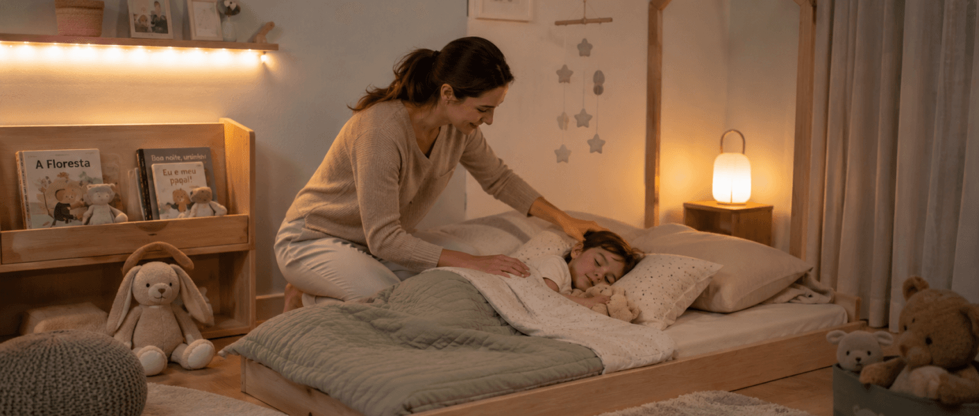 Quais características indicam uma boa cama montessoriana? Entenda segurança, estrutura, autonomia e conforto infantil.