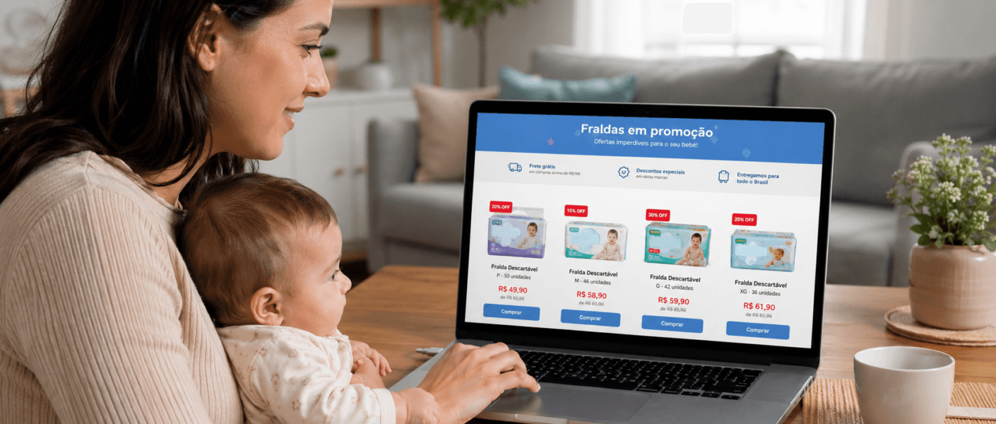 Como descobrir a quantidade ideal de fraldas para aproveitar ofertas sem desperdício?