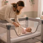 Como saber se o berço portátil oferece boa ventilação? Veja sinais, telas, temperatura e cuidados para sono seguro.