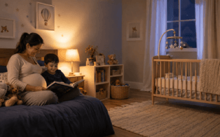 Como preparar o irmão mais velho para dividir o quarto com o bebê?