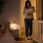 Como evitar que o bebê acorde o irmão durante a noite?
