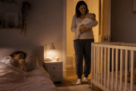 Como evitar que o bebê acorde o irmão durante a noite?