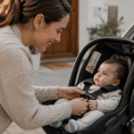 Como escolher um bebê conforto para o primeiro filho? Veja segurança, instalação, tamanho e uso correto desde o nascimento.