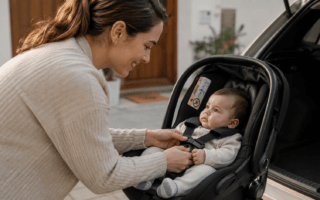 Como escolher um bebê conforto para o primeiro filho? Veja segurança, instalação, tamanho e uso correto desde o nascimento.
