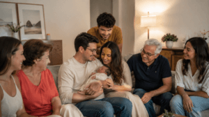 Quando é seguro começar a receber visitas após o nascimento do bebê?