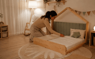 Cama montessoriana compensa para crianças pequenas? Veja benefícios, segurança e quando a transição pode valer a pena.