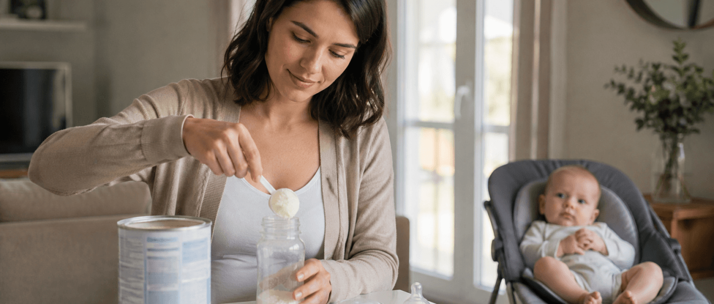 Fórmula infantil em pó rende quantas mamadeiras? Veja como calcular o rendimento conforme a lata, a medida e o volume.
