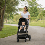 Qual carrinho de bebê escolher para o primeiro filho? Veja critérios de segurança, conforto, tamanho e praticidade.