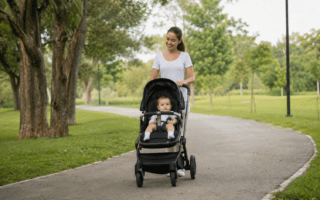 Qual carrinho de bebê escolher para o primeiro filho? Veja critérios de segurança, conforto, tamanho e praticidade.