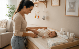 Fralda com abas ou fralda de vestir: qual é melhor? Compare ajuste, trocas, mobilidade, absorção e cuidados com a pele do bebê.