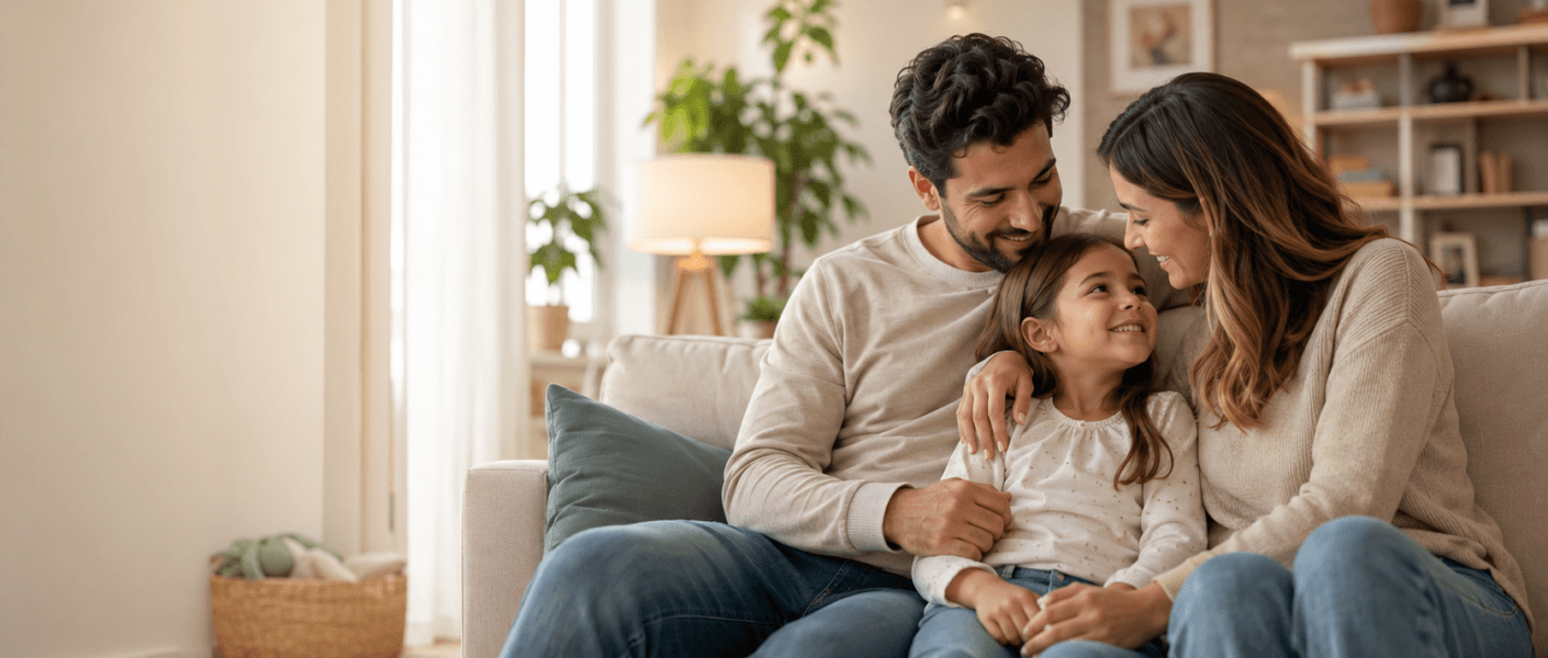 O que faz uma criança se sentir emocionalmente segura em casa?