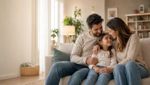 O que faz uma criança se sentir emocionalmente segura em casa?
