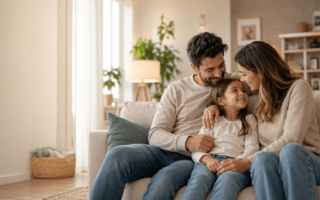 O que faz uma criança se sentir emocionalmente segura em casa?