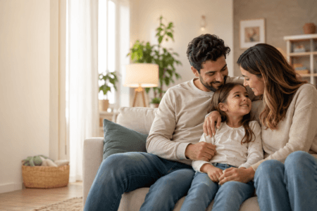 O que faz uma criança se sentir emocionalmente segura em casa?