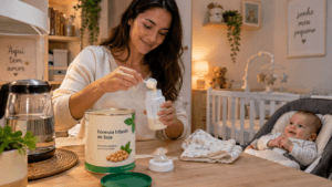 Fórmula infantil de soja: quando pode ser uma opção? Entenda indicações, limitações e cuidados na alimentação do bebê.