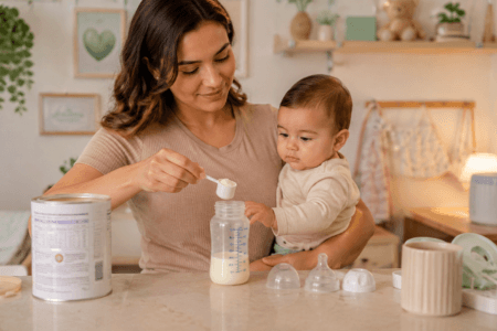 Fórmula infantil para 0 a 6 meses: o que comparar? Veja proteínas, ferro, DHA, carboidratos e fórmulas especiais.