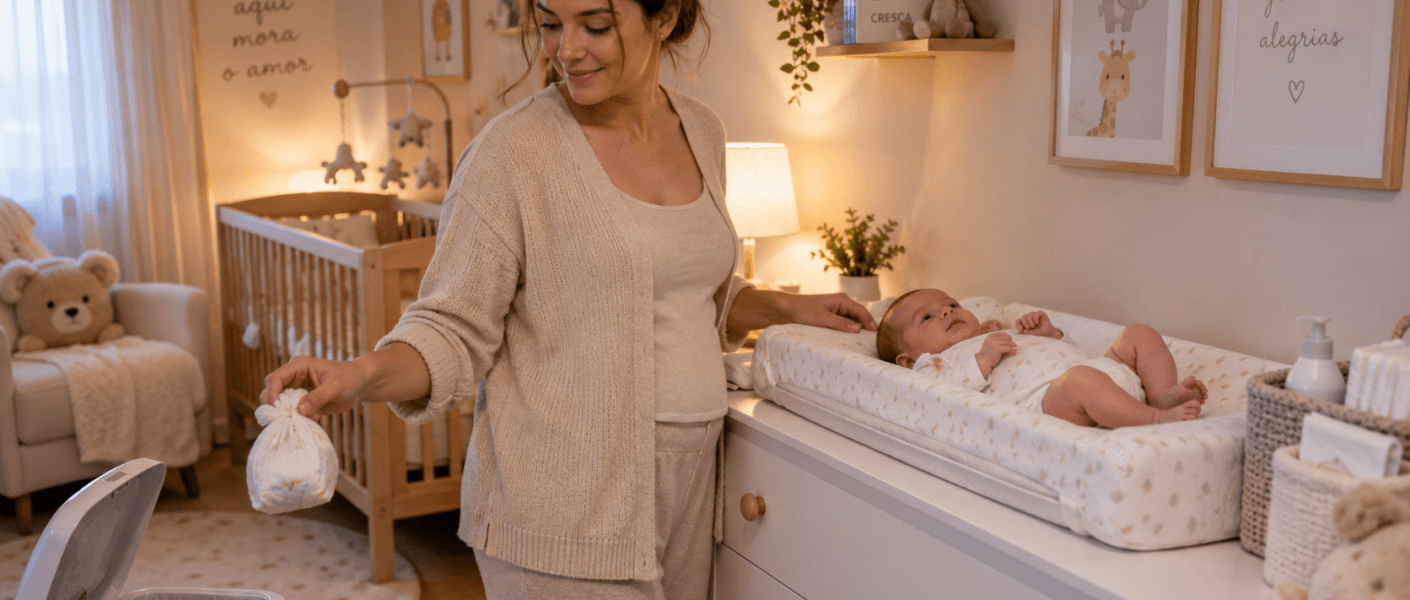 Como é o cocô do bebe nos primeiros dias?