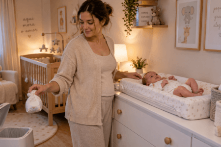 Como é o cocô do bebe nos primeiros dias?
