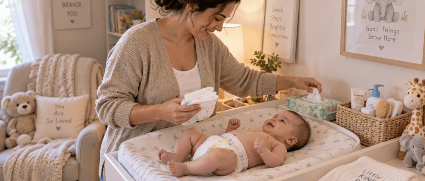 Por que a fralda vaza na barriga do bebê? Entenda tamanho, ajuste, absorção e os principais motivos do vazamento.