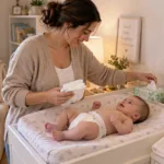 Por que a fralda vaza na barriga do bebê? Entenda tamanho, ajuste, absorção e os principais motivos do vazamento.