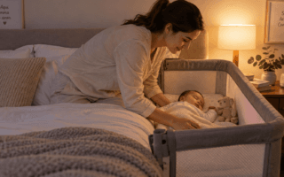 Berço acoplado é melhor que deixar o bebê no quarto separado? Entenda sono seguro, proximidade e recomendações.