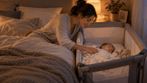 Berço portátil é uma boa opção para visitas frequentes? Veja segurança, rotina e cuidados para o sono do bebê fora de casa.