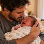 Como acalmar um recém nascido que não para de chorar?